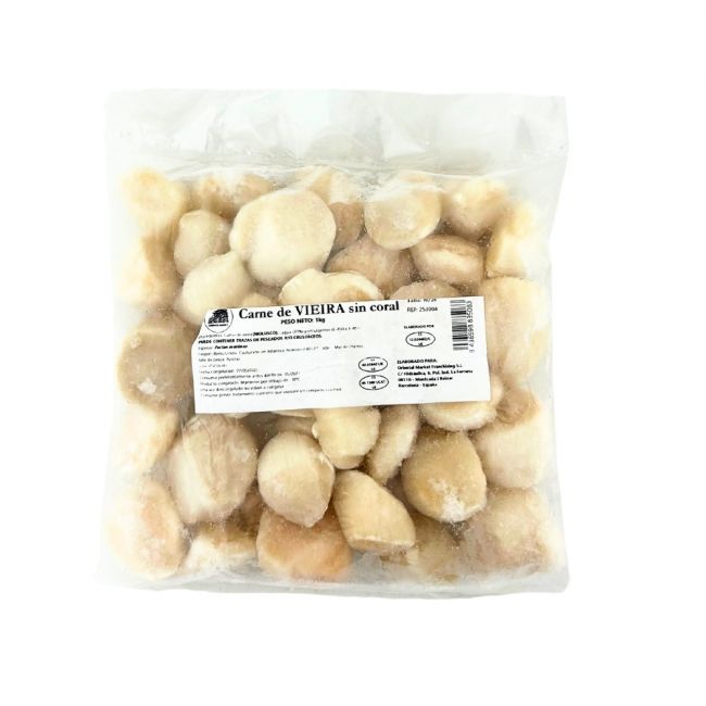 Carne de vieira 10/20 (27und) 1kg