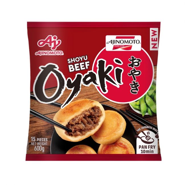 Oyaki ternera shoyu (AJINOMOTO) 600g (15ud)