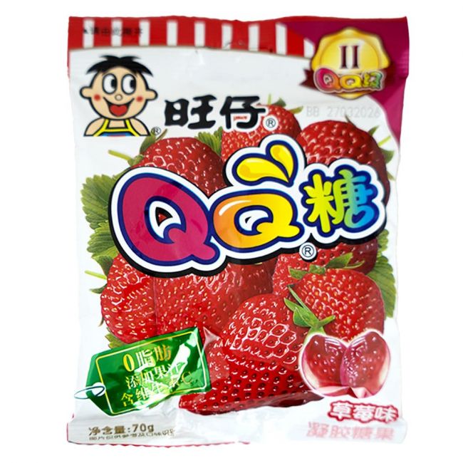 Gominolas s/fresa (WANT WANT) 70g