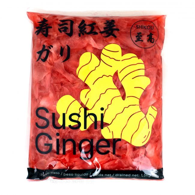 Jengibre rosa en conserva (SHIKOU) 1.5kg