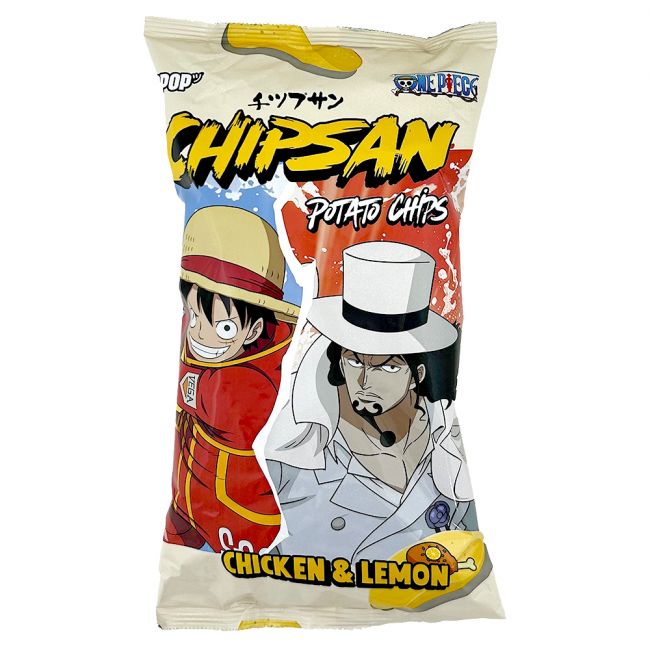 Patatas fritas sabor pollo con limon luffy vs lucci (ULTRAPOP) 110g