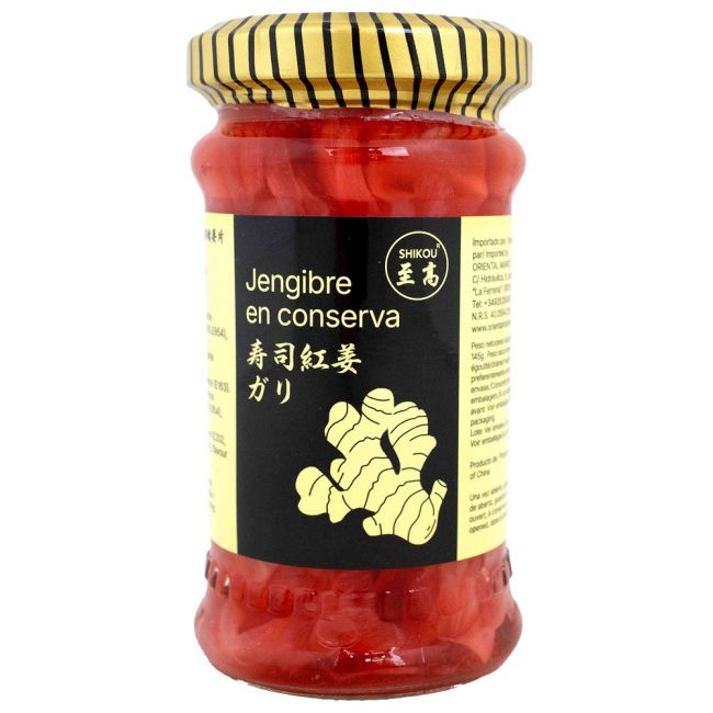 Jengibre rosa sobre conserva (SHIKOU)