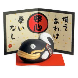 Pez de la Suerte "negro" 8x5cm