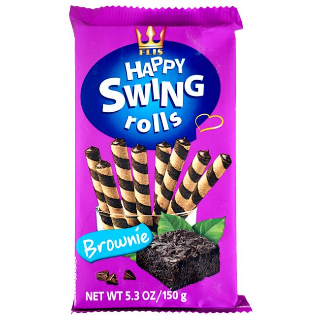 Barquillo relleno brownie (FLIS) 150g