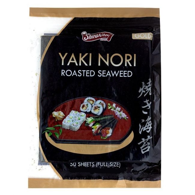 Alga nori sushi 50 hojas Gold (SHIRAKIKU) 115g
