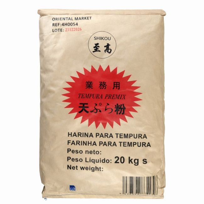 Saco harina de tempura (SHIKOU) 20kg