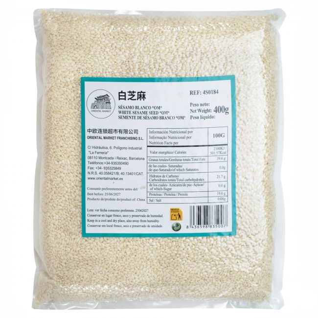 Semila de sesamo blanca (OM) 400g