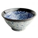 Cuenco 13x6cm Porcelana Modelo: "Japanese wave"