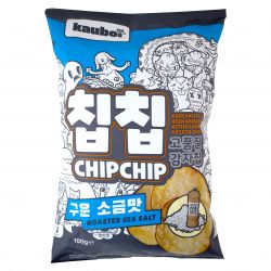 Patatas fritas cocidas a mano sabor sal marina tostada (KAUBOI) 100g