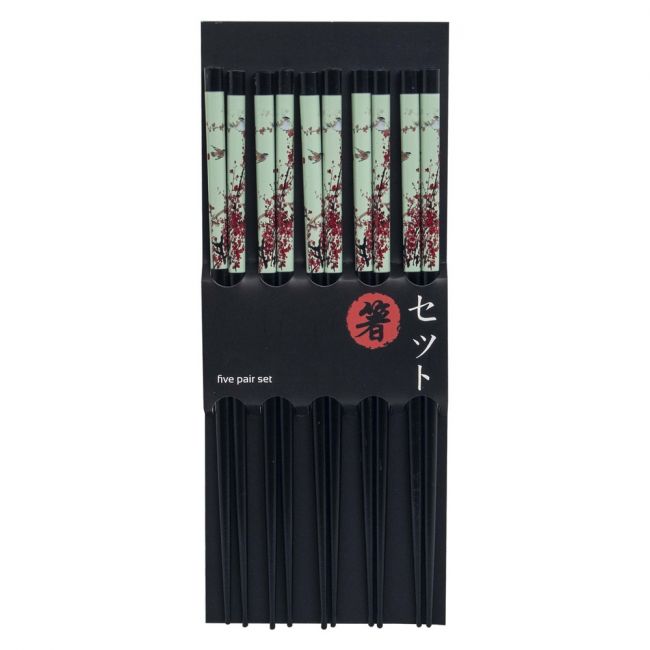 Palillo Sakura 22,5cm 5 pares
