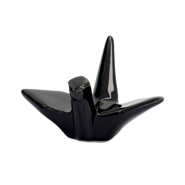 Soporte para palillos "Grulla negra"