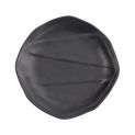 Plato melamina redondo 16cm - Negro mate