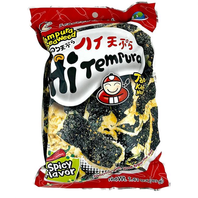 Alga snack tempura picante (TAOKAENOI) 40g