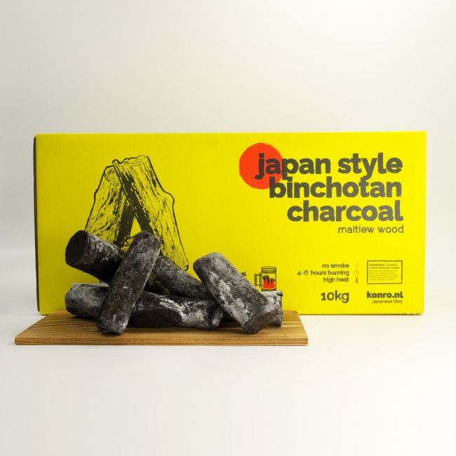 Carbón "Binchotan madera Maitiew" 10 kilos