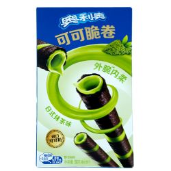 Galleta Cubierto con Chocolate Relleno de Matcha (OREO) 40g