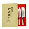 Set 4 Cuchillos Japoneses  (SASHIMI+DEBA+SANTOKU+NAKIRI)