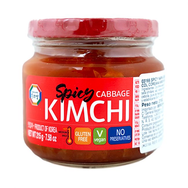 Kimchi koreano picante (WANG) 215g
