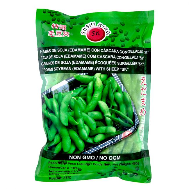 Habas de soja-edamame crudo (SUSHI KING) 400g
