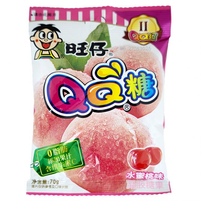 Gominolas s/melocoton (WANT WANT) 70g