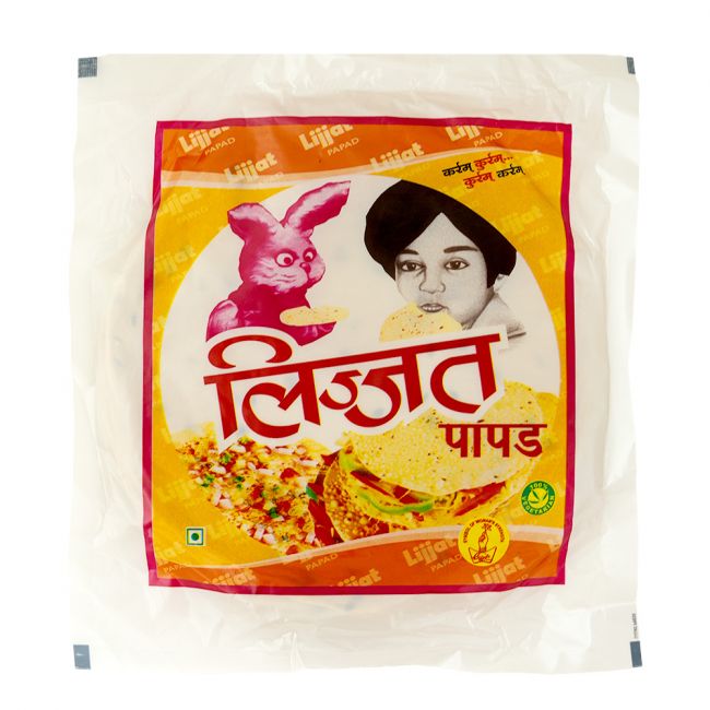 Tortilla pappadum comino (LIJJAT PAPAD) 200g