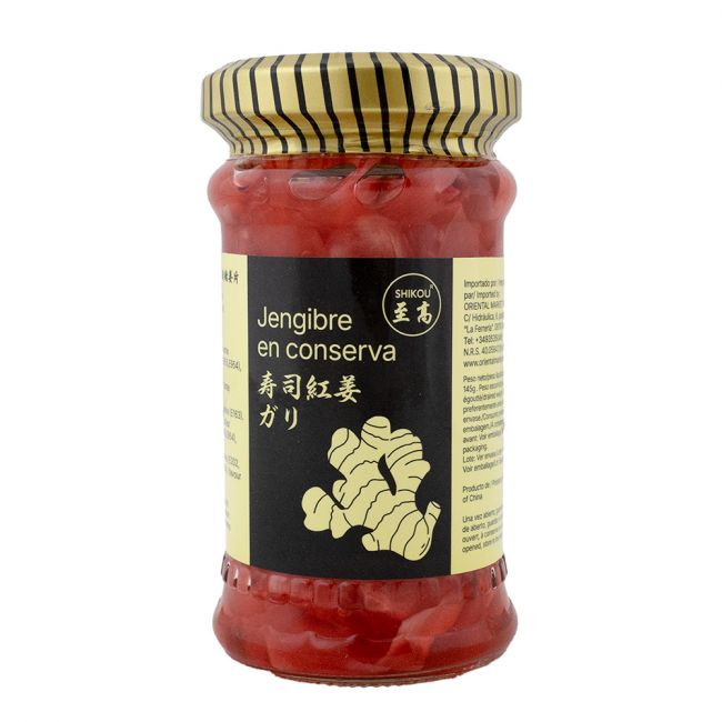 Jengibre rosa conserva (SHIKOU) 145g
