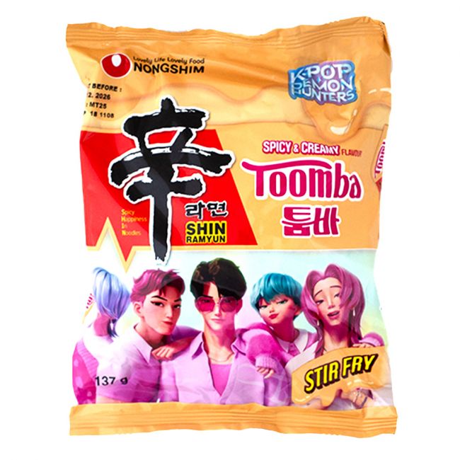 Tallarines ramyun toomba cremosa (NONG SHIM) 137g