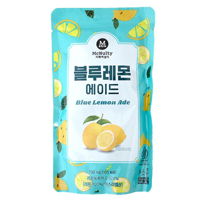 Bebida con sabor a limón (MCNULTY) 190ml