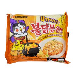 Ramen buldak 4 queso multi...
