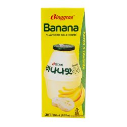 Bebida de leche con platano...