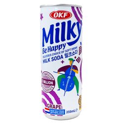Bebida milky be happy uva...