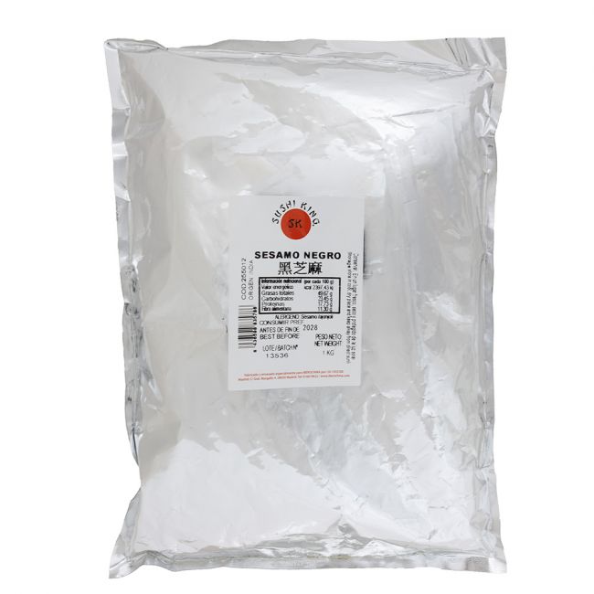 Sésamo negro tostado (SUSHI KING) 1kg