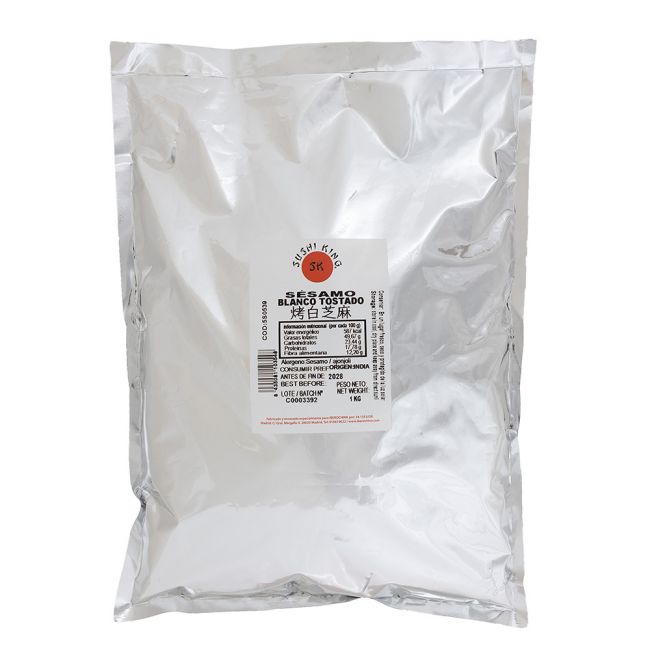 Sésamo blanco Tostado (SUSHI KING) 1kg