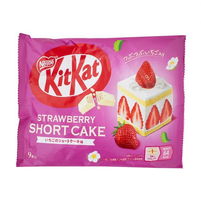 KitKat s/tarta de fresa (NESTLE) 104,4g