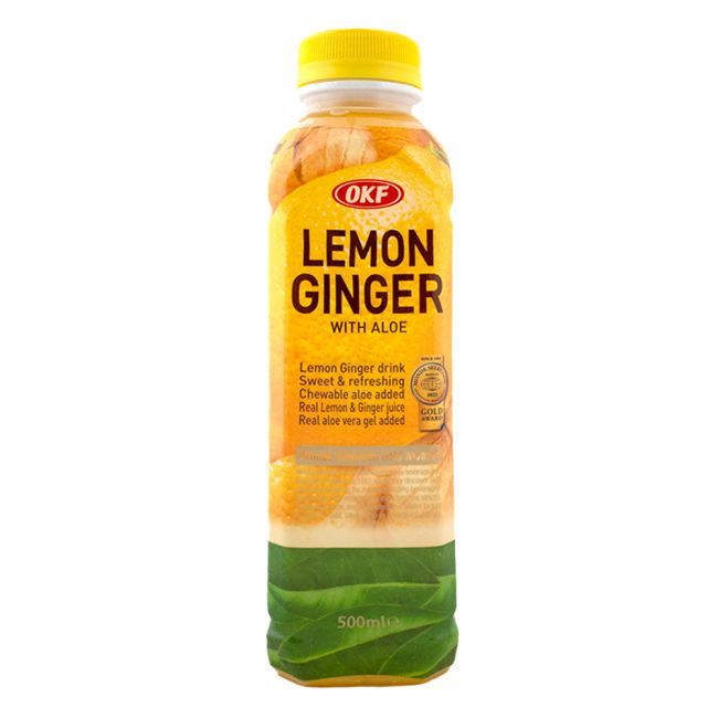 Bebida aloe vera s/limon y jengibre (OKF) 500ml