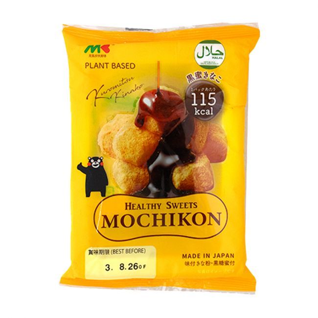 Marukin halal mochikon kuromitsu kinako 118g