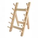 EXPOSITOR P/CUCHILLOS MADERA 6 uds.