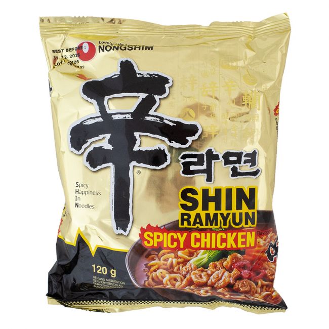 Ramen inst. pollo picante (NONG SHIM) 120g