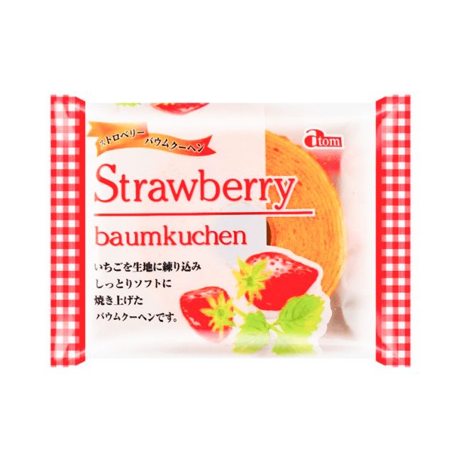 Baumkuchen fresa (ATOM) 80g