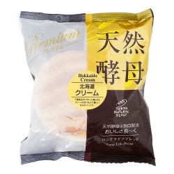 Pan de levadura natural con crema Hokkaido 95g