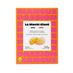Mochi helado de mango y...