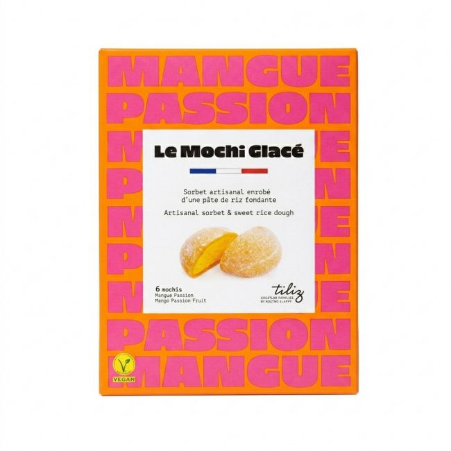 Mochi helado de mango y maracuya (TILIZ) 210g