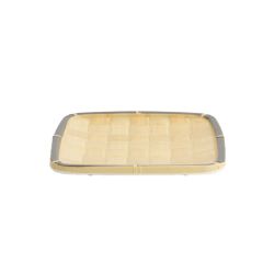 Plato cuadrado 14cm "Negro...