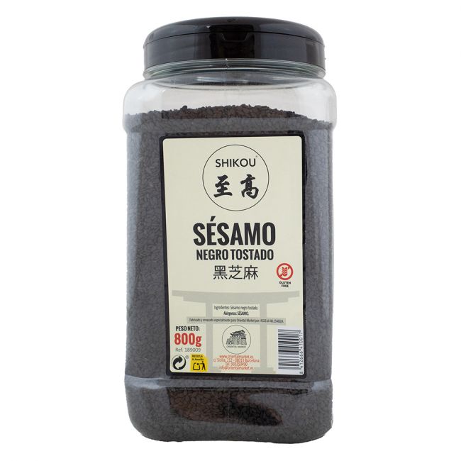 Sesamo Negro Tostado (SHIKOU) 800g