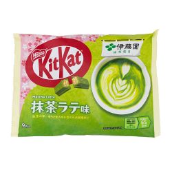 Kitkat itoen matcha latte...