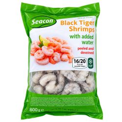 Cola langostino black Tiger pelada (SEACON) 16/20 1kg