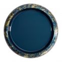 Sushi Oke  28 cm "mármo azul-dorado"