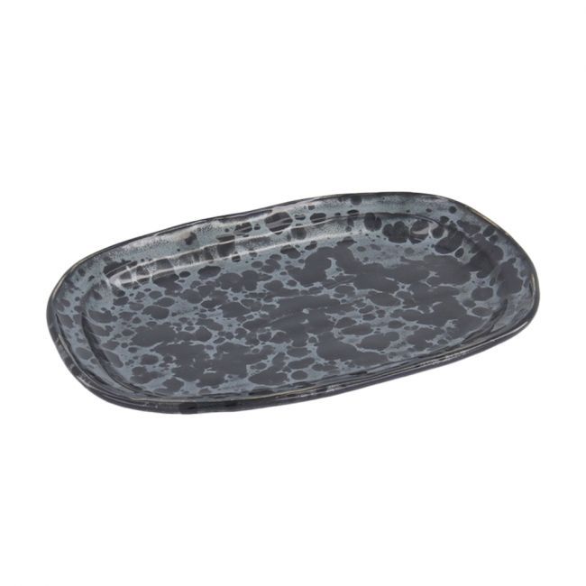 Plato ovalado 26x17cm  "Ginsai"