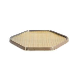 Plato cuadrado 14cm "Negro...