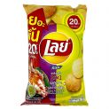 Chips patata sabor gambas y salsa hoisin (LAYS) C/48x48g
