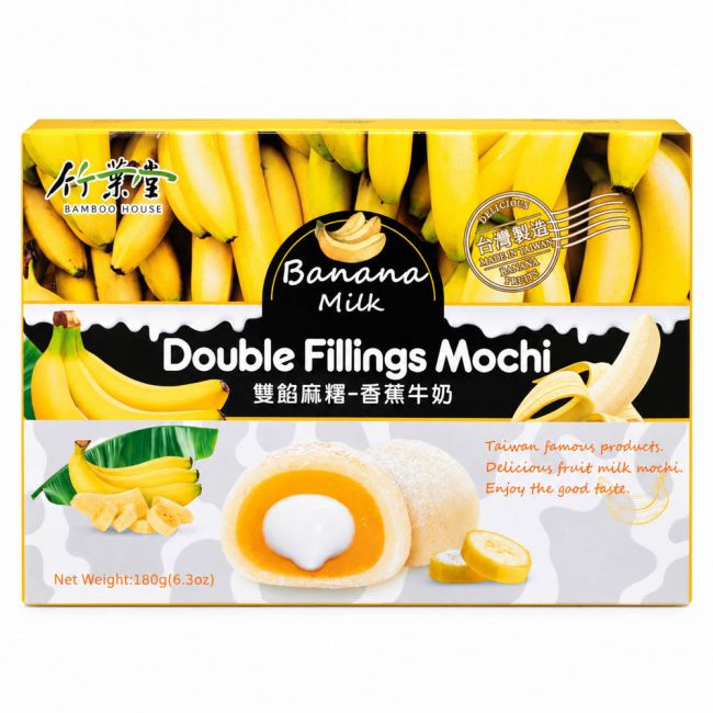 Mochi leche platano (BAMBOO HOUSE) 180g